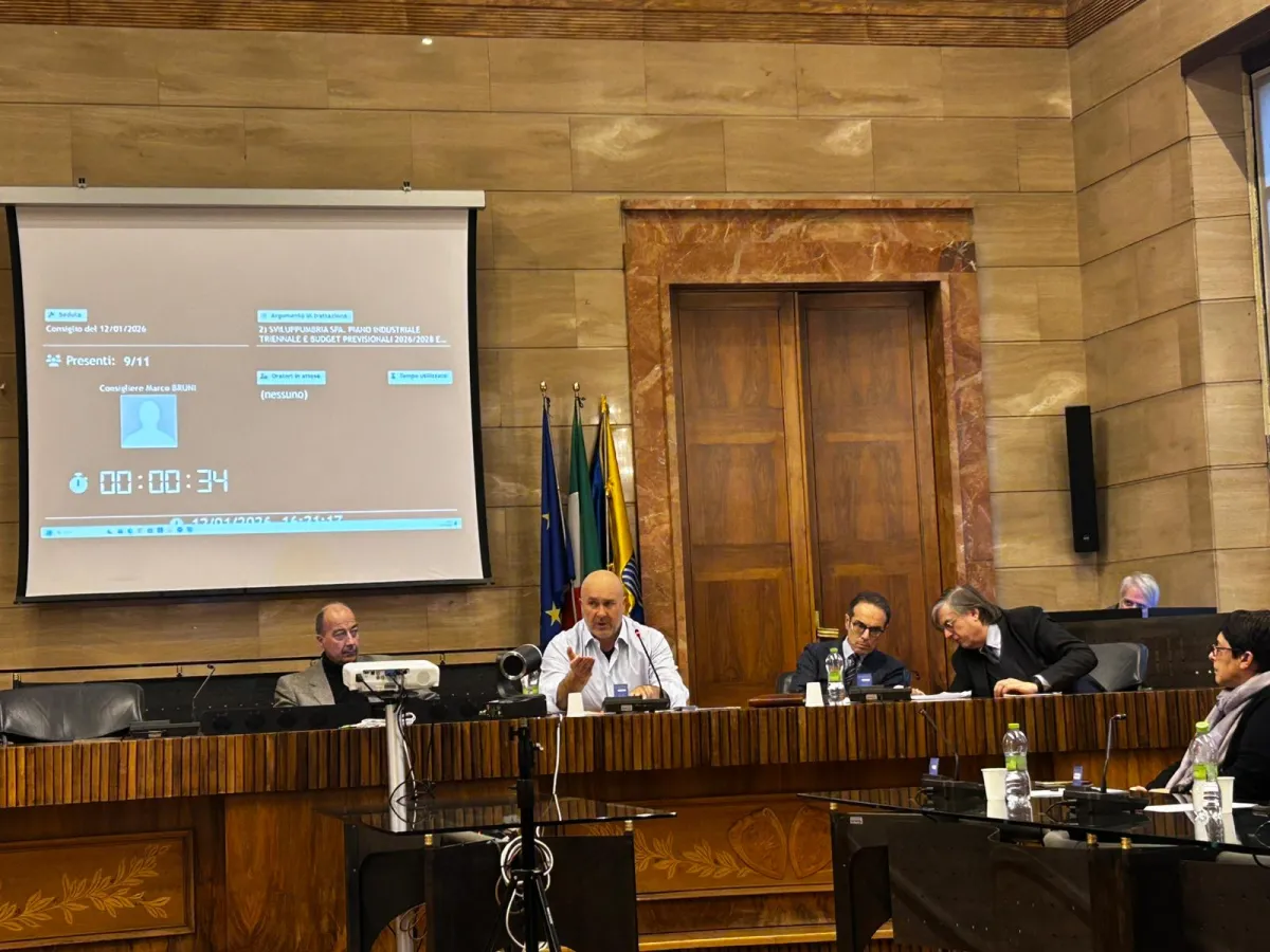 Sviluppumbria, via libera con prescrizioni: la Provincia chiede chiarezza e un confronto urgente sui progetti per Terni