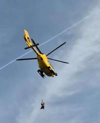 Climber infortunato a Ferentillo. Intervengono Sasu ed elisoccorso