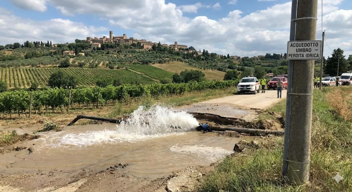 Auri Umbria, un piano da 141,6 milioni per la sicurezza idrica: 137 km di nuovi acquedotti e lotta alle perdite