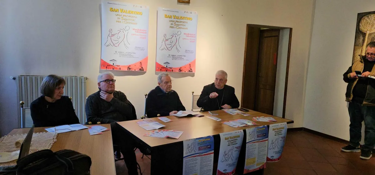 Terni, le celebrazioni in onore di San Valentino. Dalla Diocesi un invito ai giovani