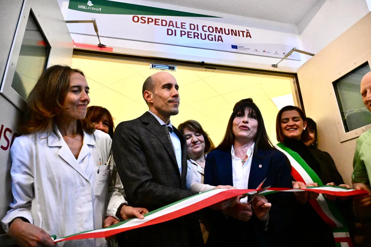 Sanità territoriale, inaugurato a Perugia l’Ospedale di Comunità: “Un modello per tutta l’Umbria”