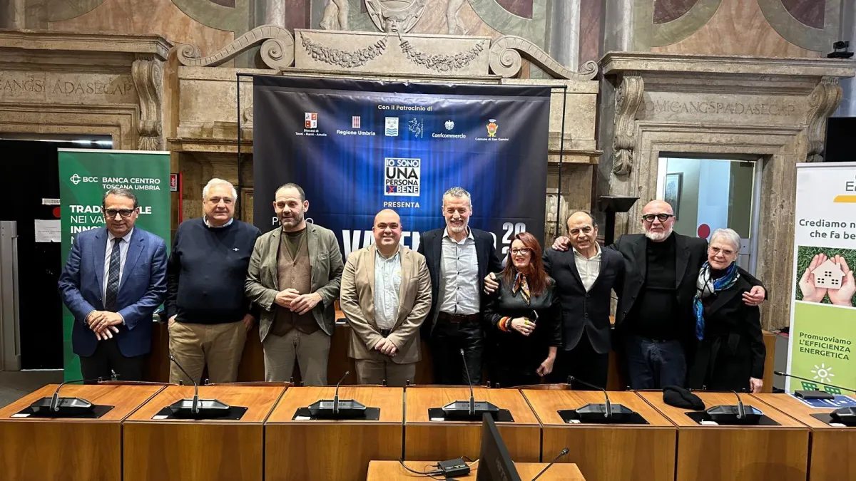 Terni, Premio San Valentino 2026. Due serate-evento al Secci: tra i premiati anche Vincenzo Mollica