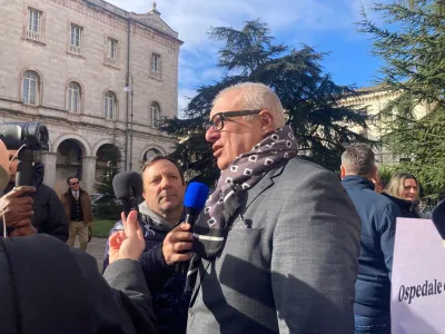 In partenza per il sit-in a Perugia, Corridore: "Abbiamo messo in campo quest'azione per tutelare la città di Terni"
