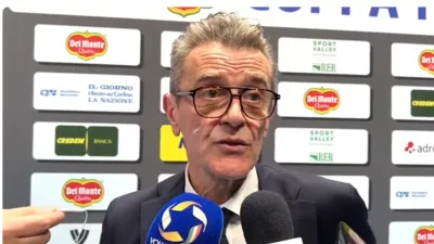 Rana Verona-Sir Susa Perugia 3-0, coach Lorenzetti: "E' una lezione da cui imparare. La colpa è mia"