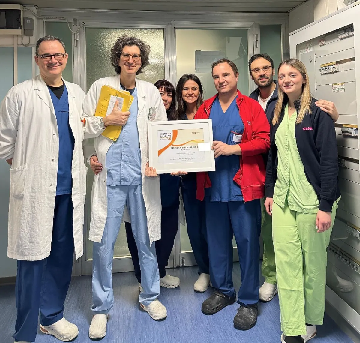 Ospedale di Terni, l’urologia è eccellenza nazionale per il tumore del rene: ottenuto il Bollino Arancione SIU