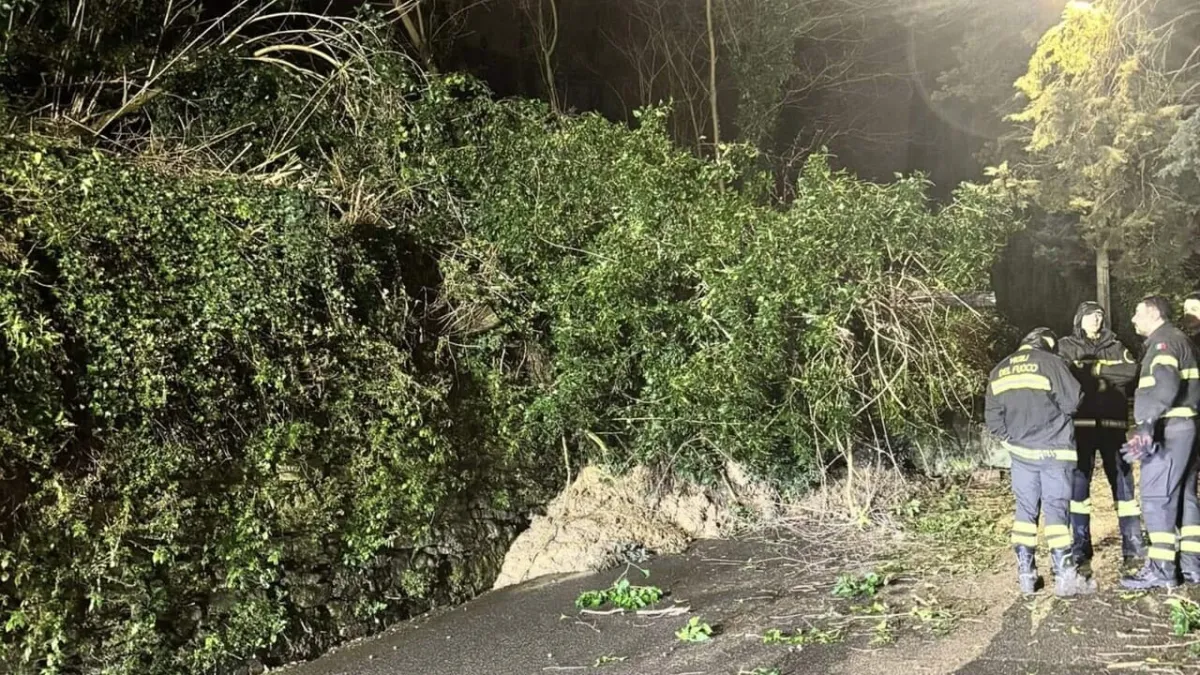 Maltempo, frana a Perugia in viale San Giuseppe: i motivi del cedimento di un muro di cinta