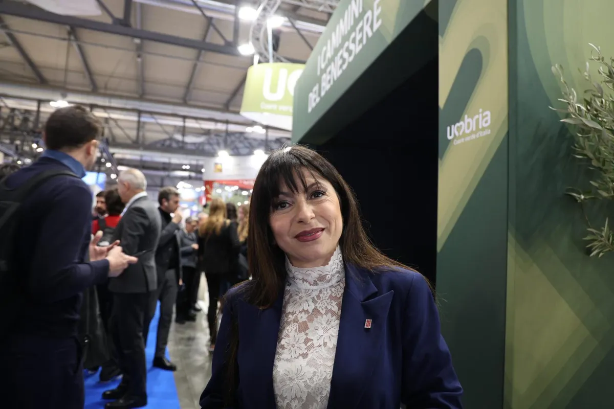 L'Umbria alla Bit, Proietti punta a raggiungere i nove milioni di turisti nel 2026