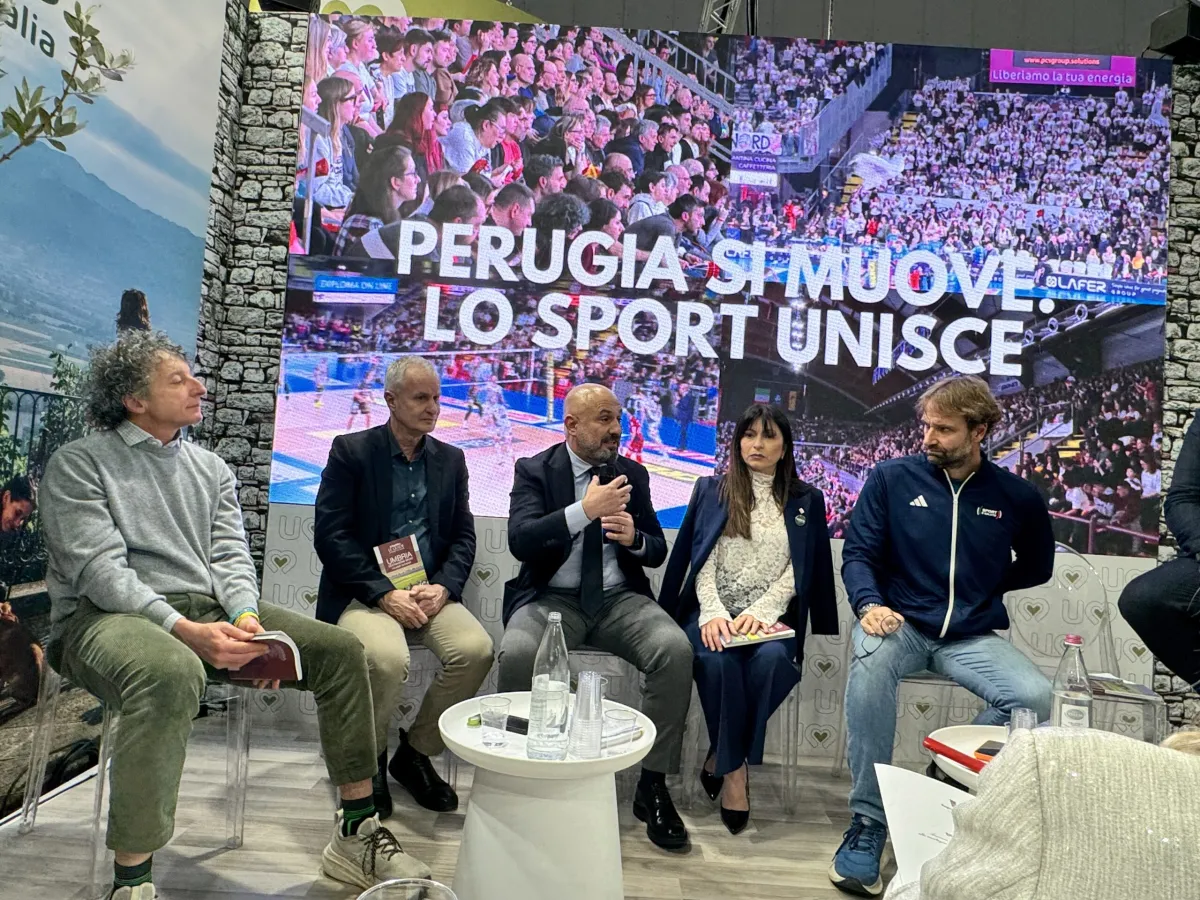 Perugia si candida a Capitale Europea dello Sport. L'annuncio alla Bit di Milano