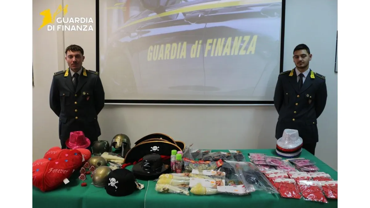 Terni, più controlli nei negozi per San Valentino e Carnevale. Sequestrati seimila prodotti non conformi