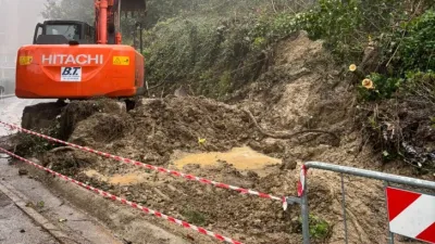 Perugia, frana a San Giuseppe: partiti i lavori di "massima urgenza"