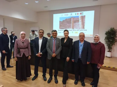 Gubbio protagonista del progetto “Rebuild”: il recupero architettonico come leva di sviluppo tra Italia e Giordania