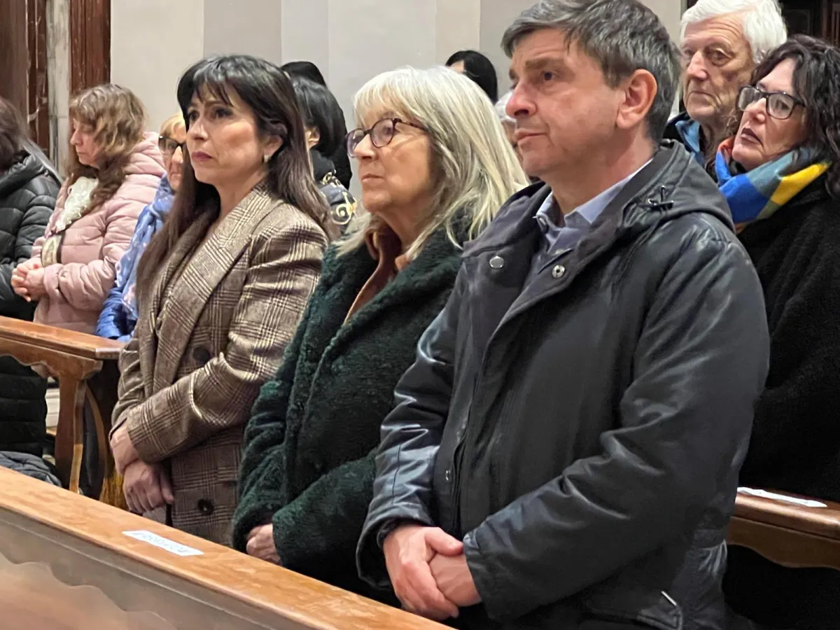 Proietti alla Basilica di San Valentino: "Da Terni un messaggio che parla di amore e pace al mondo"