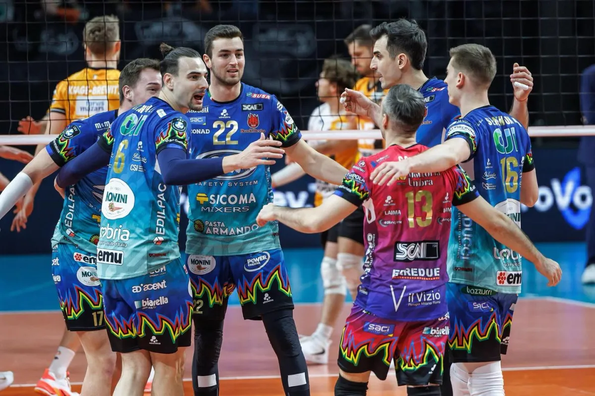 Champions, la Sir spazza via anche Berlino: chiusa la fase a gironi da imbattuta e tra le teste di serie