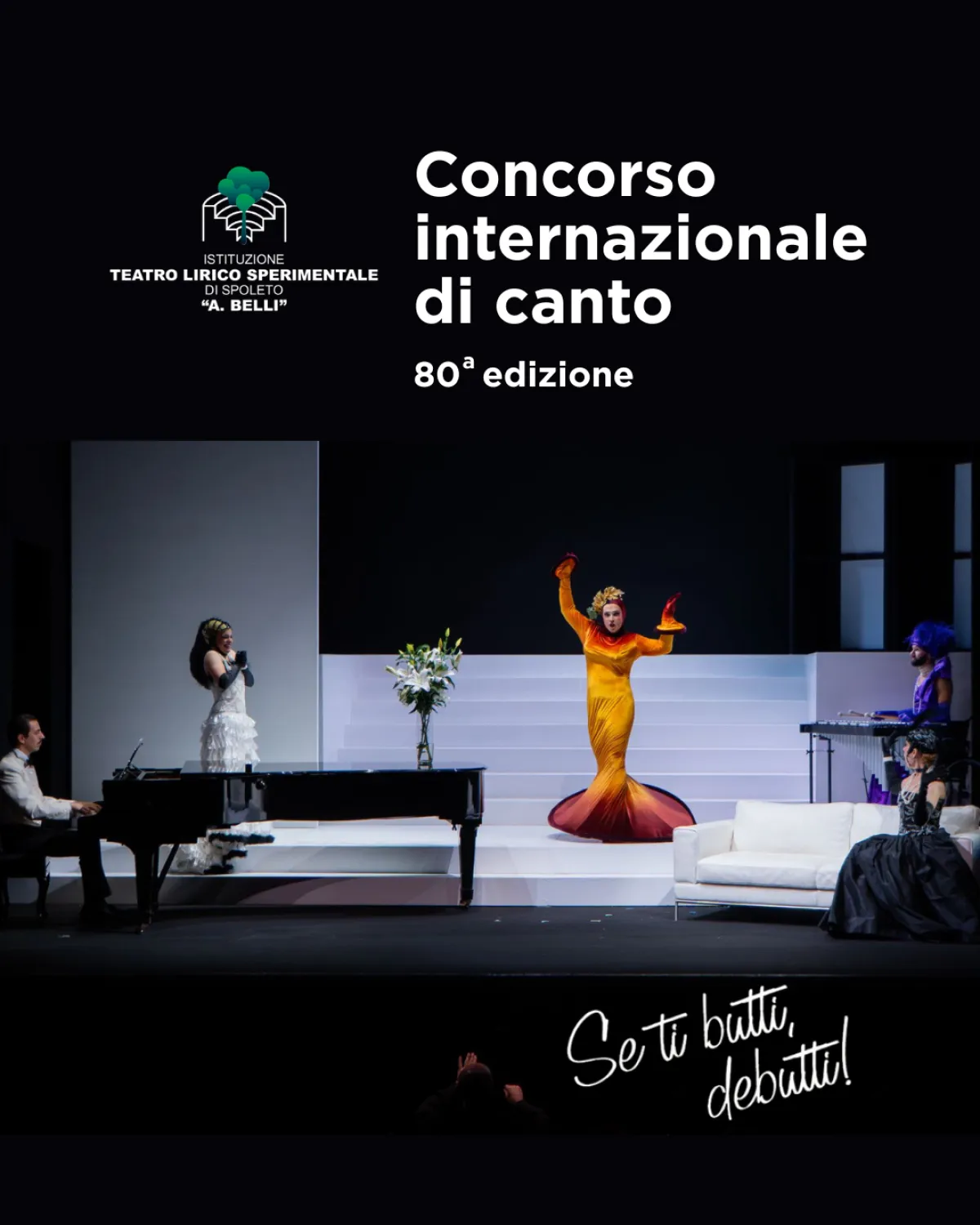 Spoleto, boom di iscrizioni all’80° Concorso di canto del Teatro Lirico Sperimentale: +44% rispetto al 2025