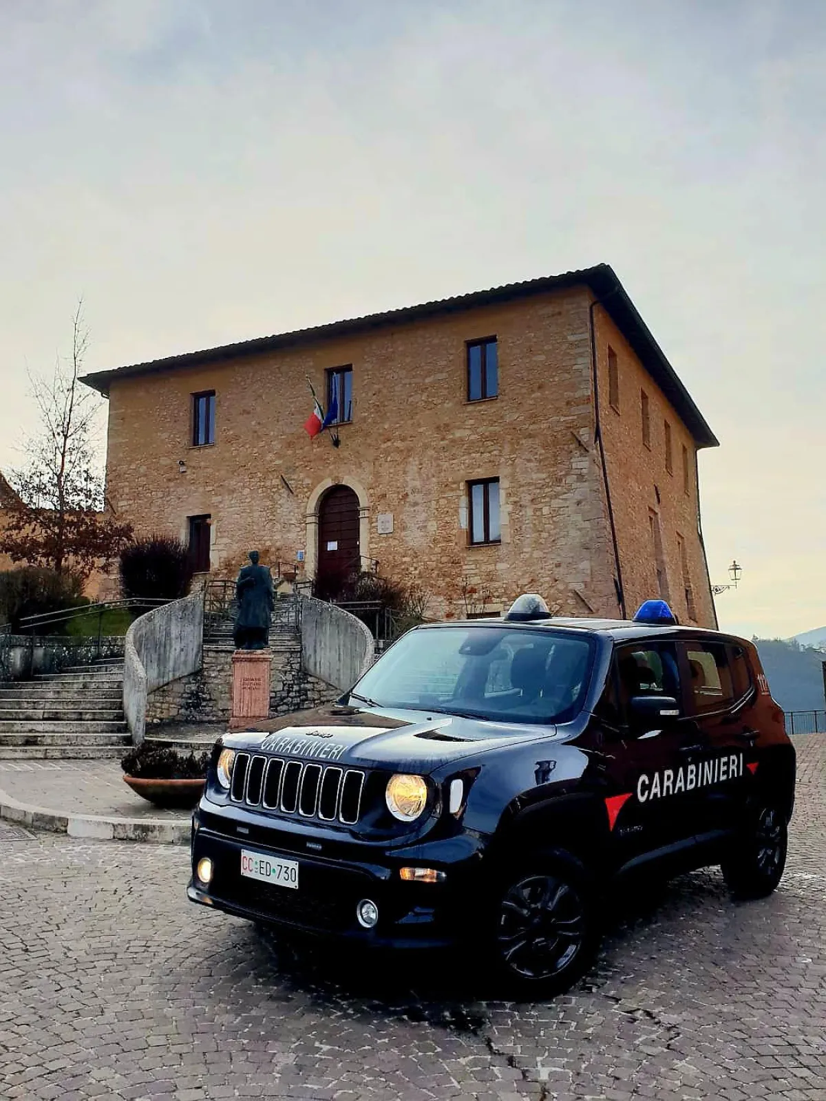 Cerreto di Spoleto, sorpreso con arnesi da scasso e pluviali. Denunciato un 36enne