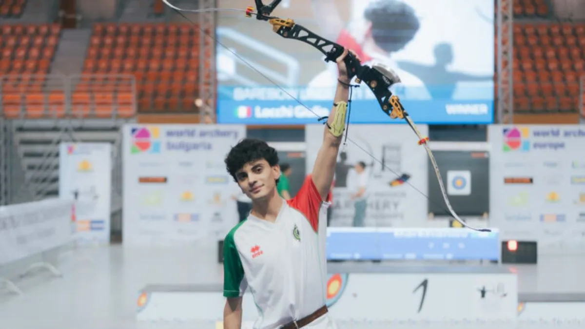 Tiro con l'arco, il gualdese Locchi è campione europeo Junior