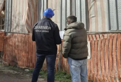 Lavoro nero a Terni e Orvieto: sospesa impresa edile, maxi sanzioni