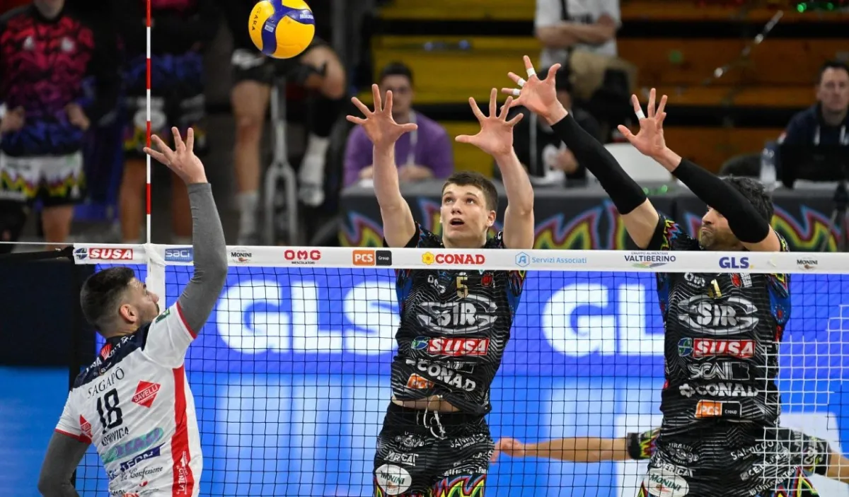 La Sir piega anche Grottazzolina, Lorenzetti: "Supercoppa? Giochiamocela con determinazione"