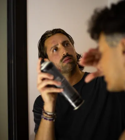 Sanremo, l'hair stylist eugubino Brunelli per il look di Blind e Soniko