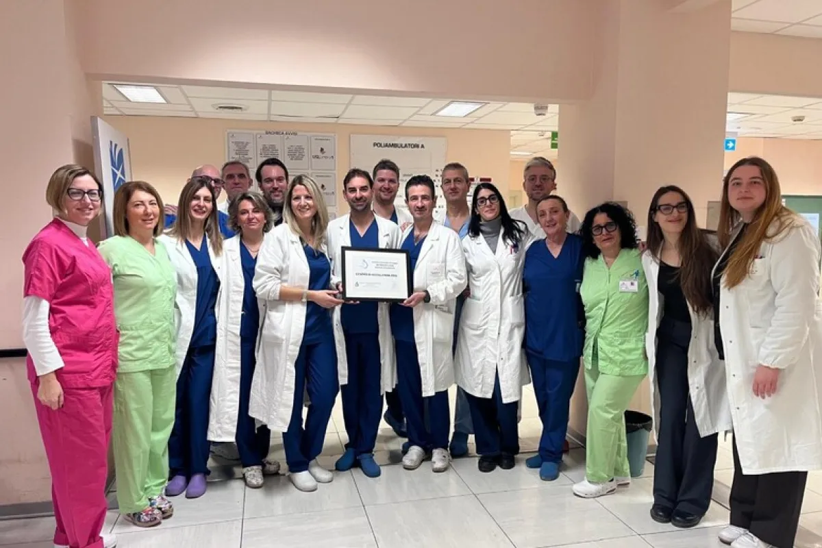 Eccellenza sanitaria in Umbria: alla Chirurgia dell’obesità di Città di Castello il riconoscimento nazionale SICOB