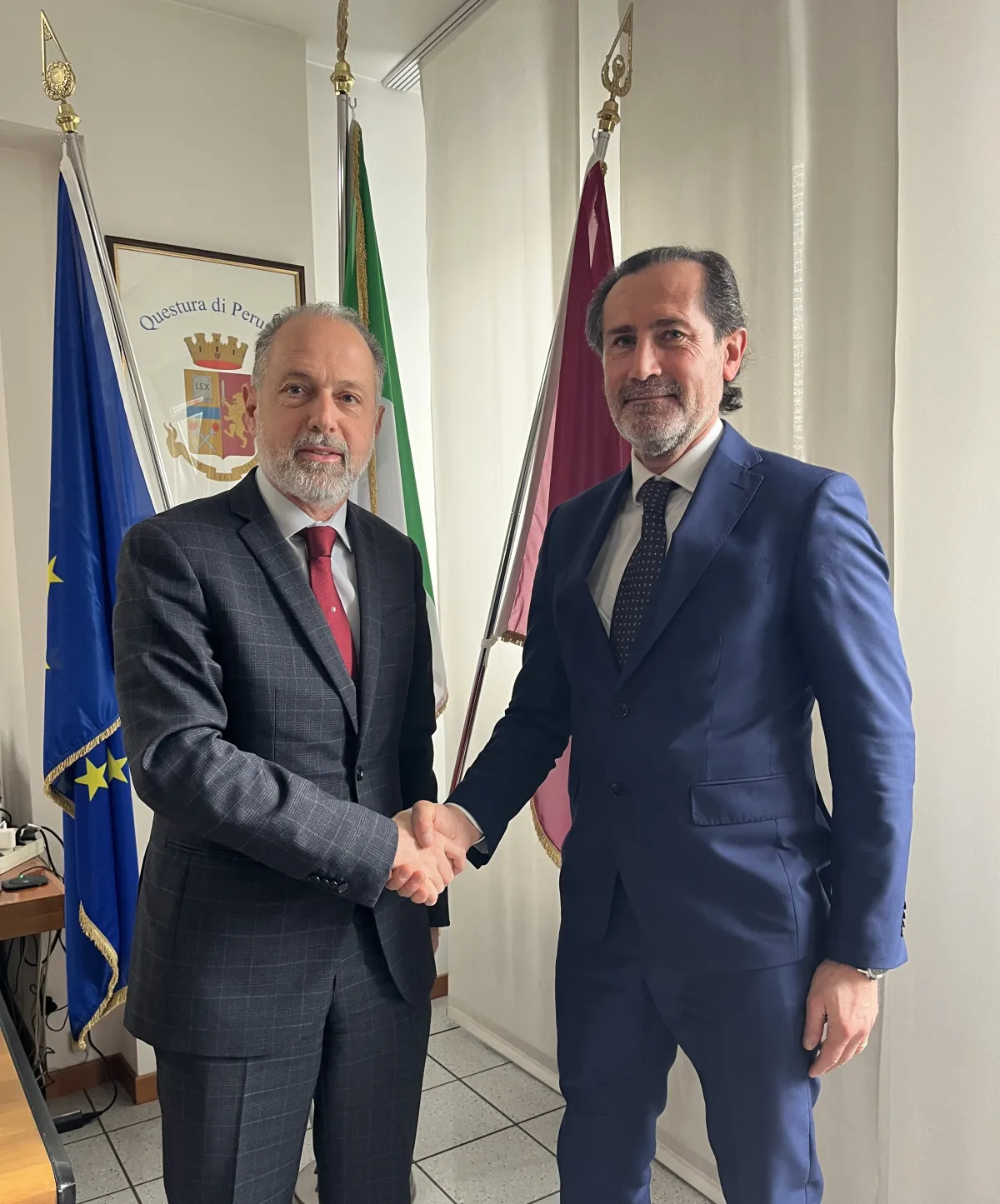 La Questura di Perugia ha un nuovo vice questore vicario: Giovanni Giudice prende il posto di Marco Scarpa