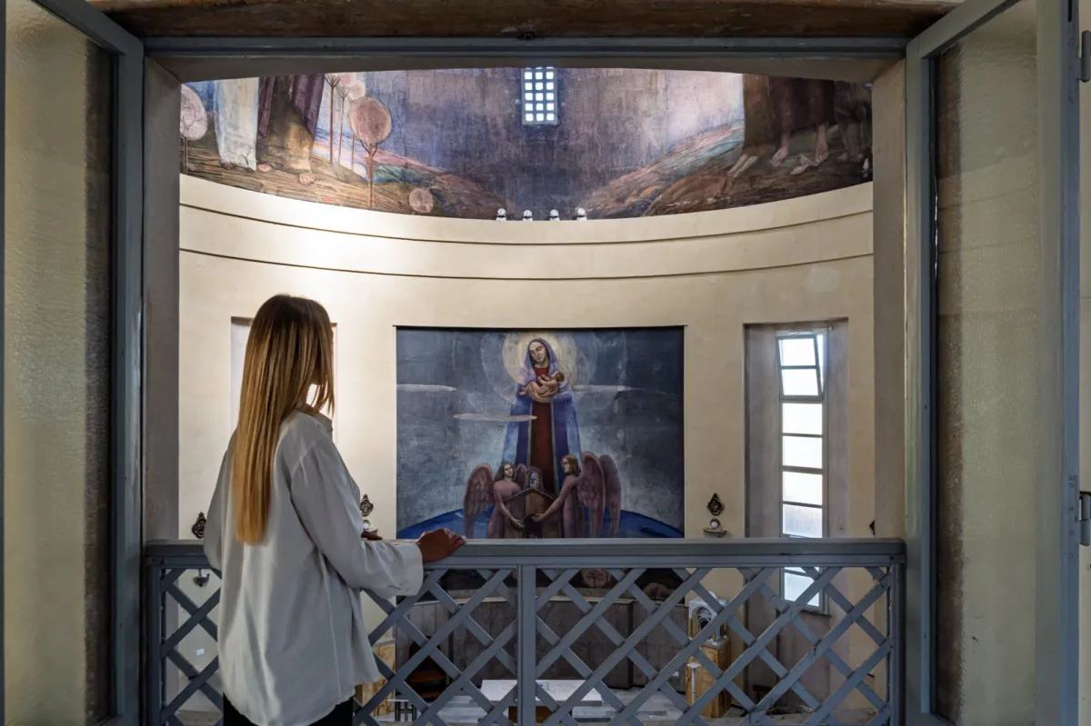 Art Bonus, sanità e Regione Umbria insieme per il restauro degli affreschi di Dottori a Monteluce