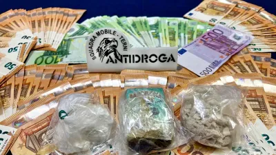 Terni, arrestato 37enne. In casa aveva oltre 200 grammi di droga tra cocaina, ketamina e hashish