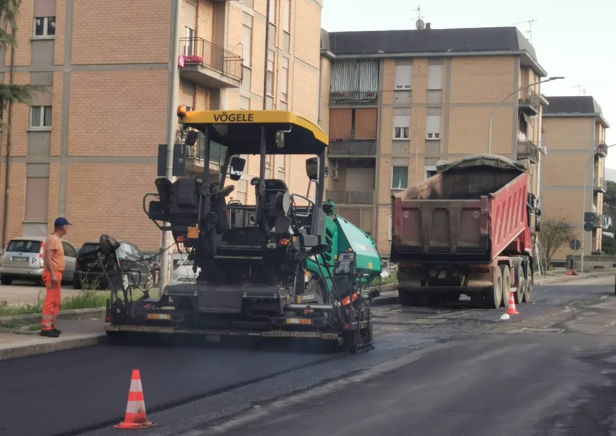 Terni, Bandecchi sblocca cantieri: asfalto in via Liutprando e ok al sottopasso di Cospea