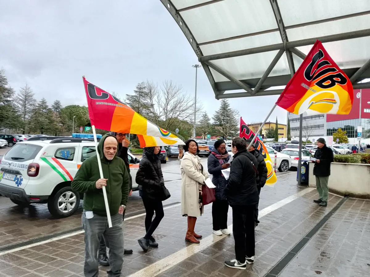 Sciopero cantieri pulizie all’Ospedale di Terni il 3 aprile: la battaglia di Flaica-Cub per la domenica pagata