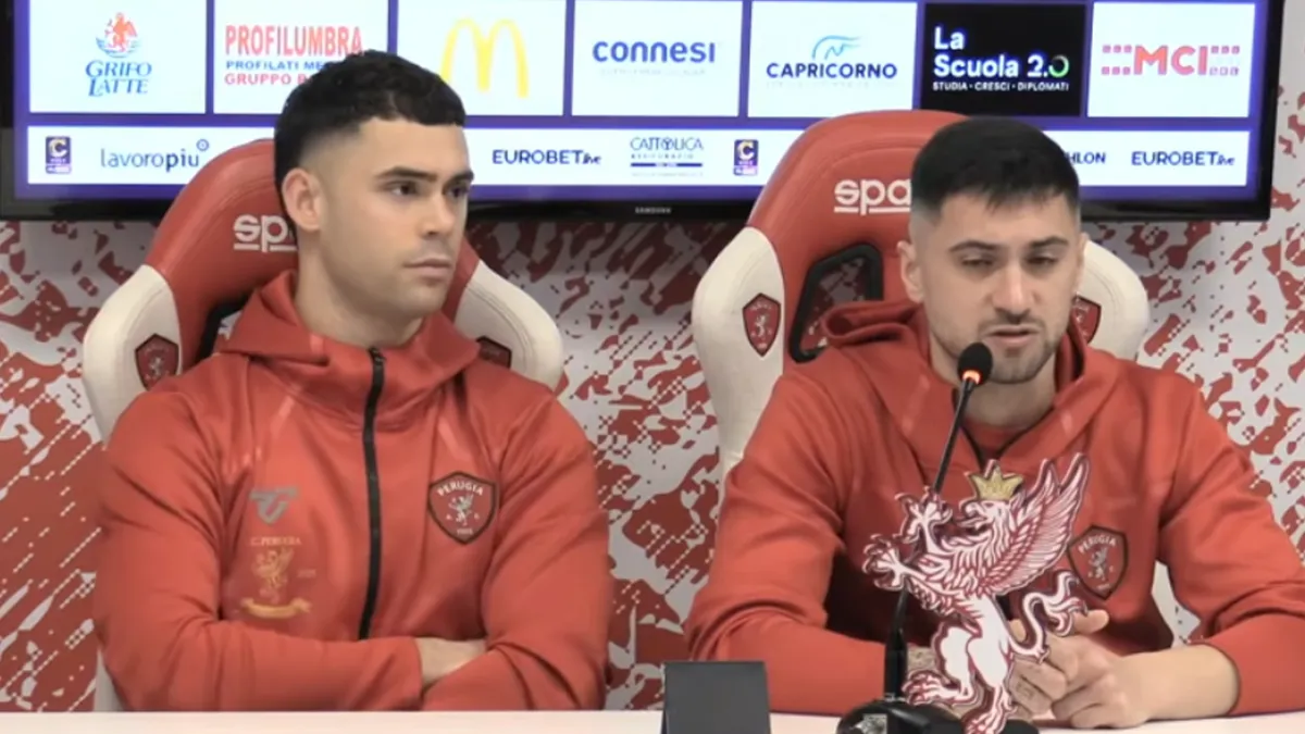 Arezzo-Perugia, Gemello e Tumbarello presentano il derby: "Siamo in un buon momento, vogliamo ottenere il massimo"