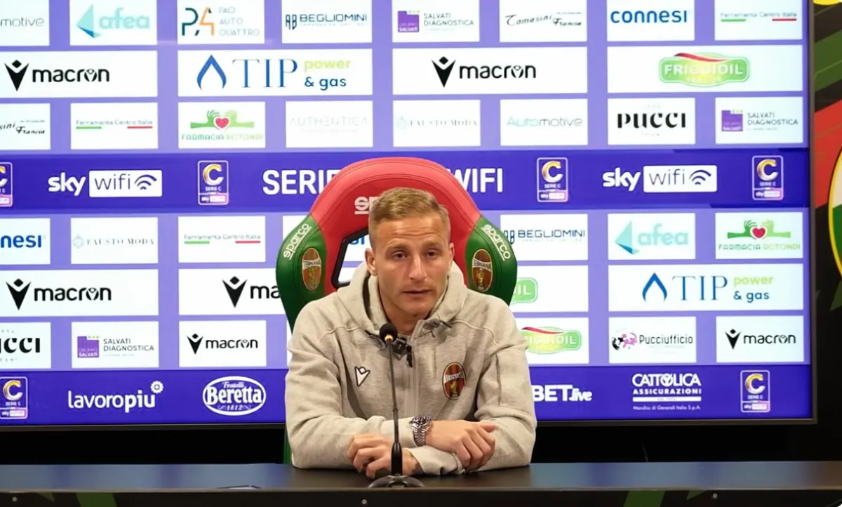 Ternana, Panico: "Il rigore? L'ho voluto calciare per riscattarmi, peccato il risultato finale"