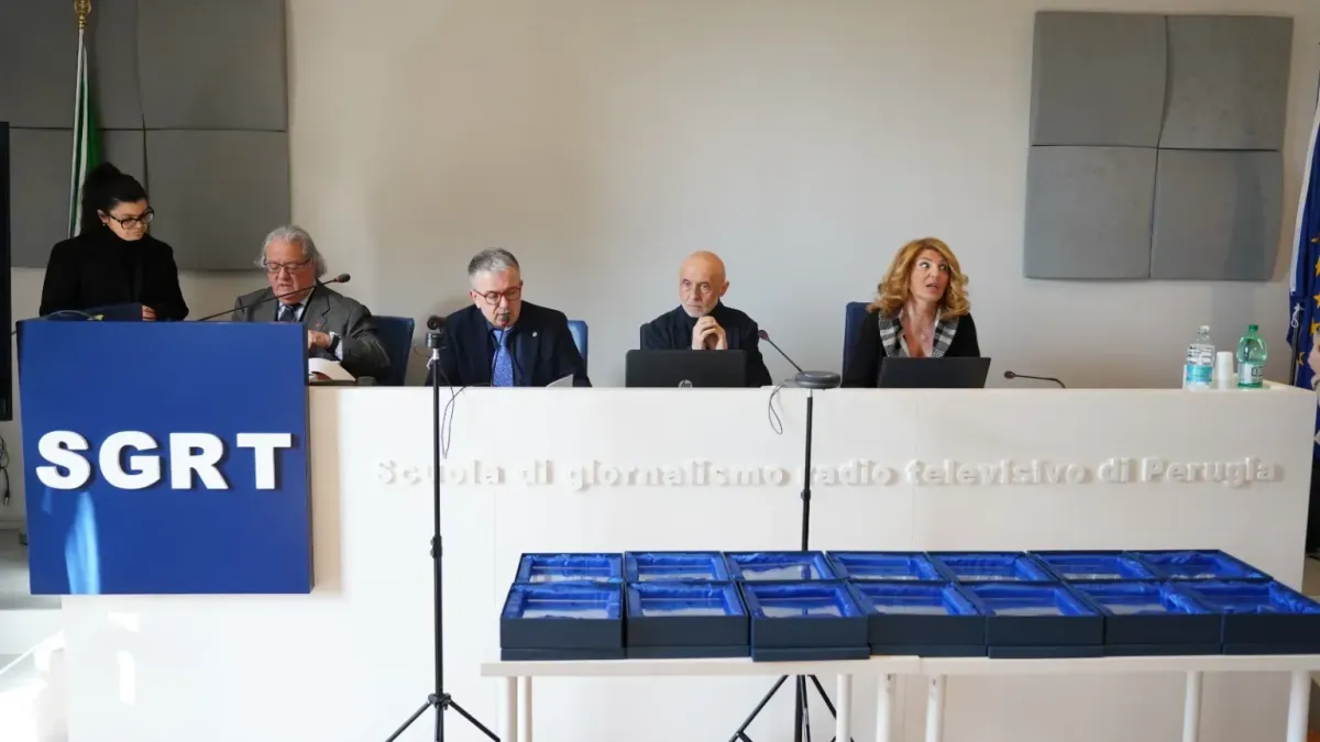 Ordine dei giornalisti dell’Umbria, approvato il bilancio: riconoscimenti agli iscritti storici e focus su deontologia e futuro della professione