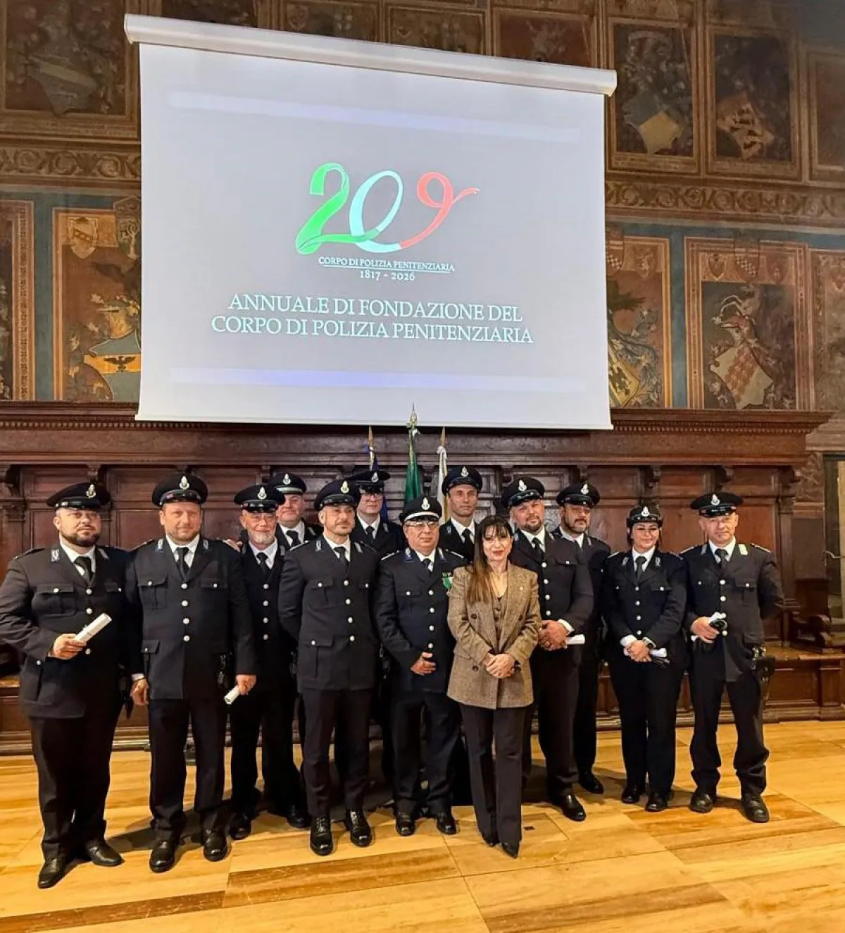 L'Umbria celebra il 209esimo anniversario dalla fondazione della Polizia Penitenziaria