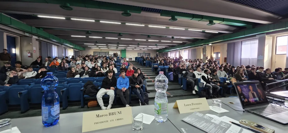 Terni, 'Good Vibes' al Casagrande-Cesi. La prevenzione incontra i giovani