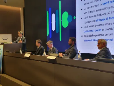 Umbria Aerospace Cluster, allarme talenti: il 30% degli addetti ha più di 50 anni, solo il 15% under 30