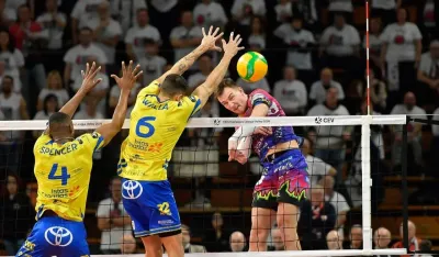 Champions League, la Sir vola alle Final Four: 3-0 sugli spagnoli di Las Palmas