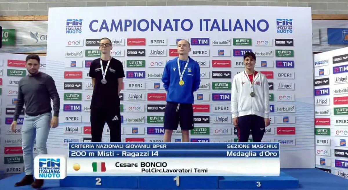 Nuoto, Boncio del CLT sugli scudi ai Criteria di Riccione: tre ori e un bronzo