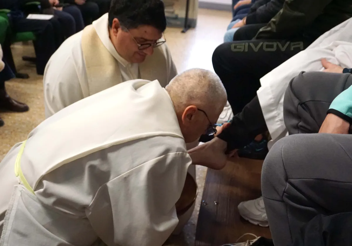 Dove la speranza rinasce: Soddu celebra la messa in 'Coena Domini' nel carcere di Terni