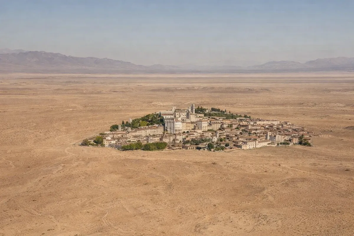 Gubbio quasi sotto i 30mila abitanti: densità da Highlands a Tasmania, tra ironia e realtà demografica