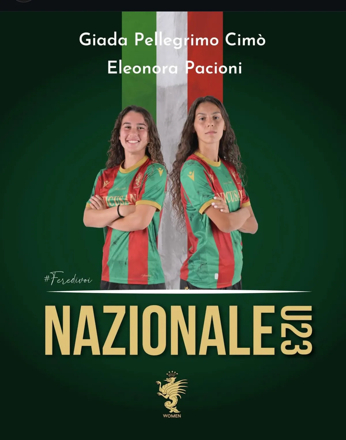 Ternana Women, Pacioni e Pellegrino Cimò convocate in U23 azzurra: ecco il programma dei match