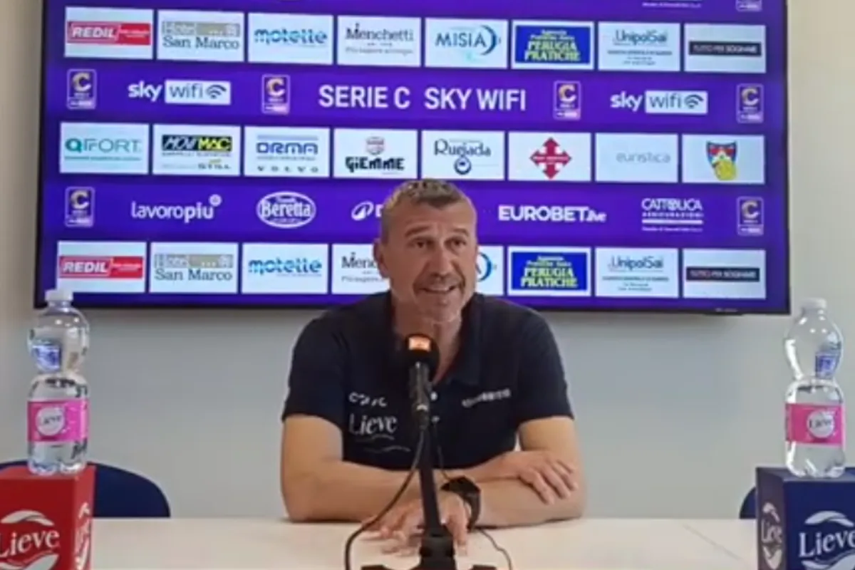 Gubbio-Pianese 1-1, mister Mezzanotti: "Contento della prestazione, mi è piaciuta la reazione"