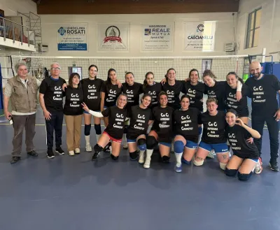 Volley femminile, Amerina in festa: è tornata in C dopo una stagione strabiliante