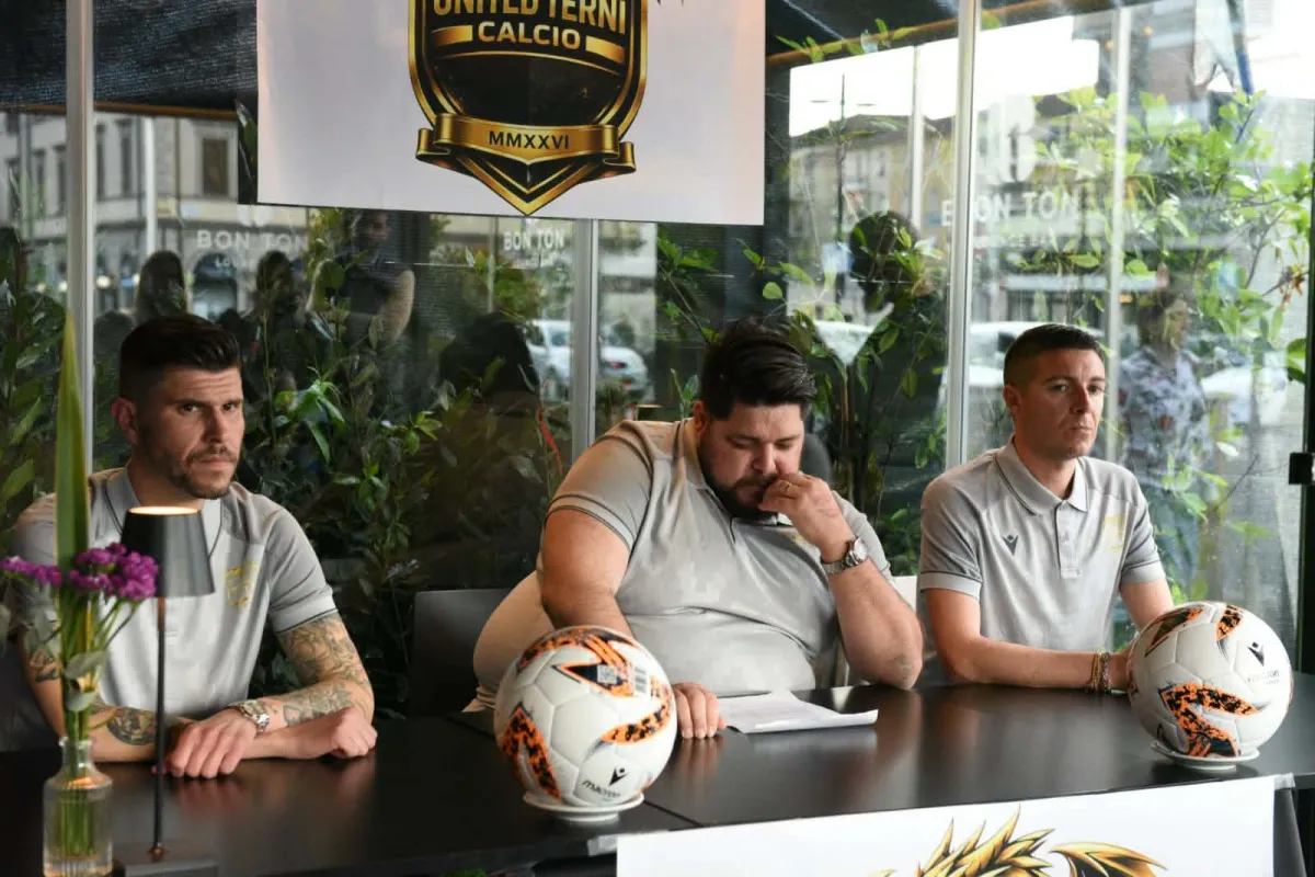 Identità, lavoro e appartenenza: nasce lo United Terni, parteciperà alla Seconda Categoria