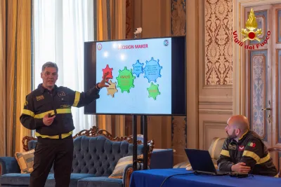 Prefettura di Perugia: dimostrazione dei Vigili del Fuoco su droni e tecnologie TAS per il soccorso