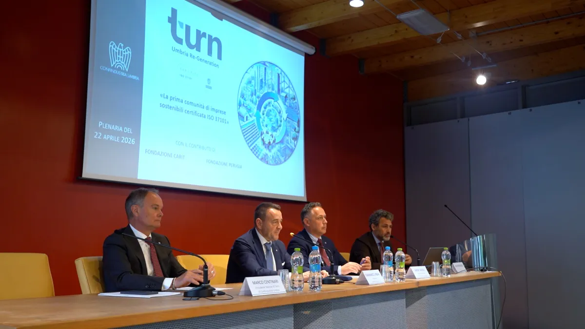Turn Umbria, il distretto sostenibile ora vale 5,8 miliardi: 46 imprese trainano la rigenerazione regionale