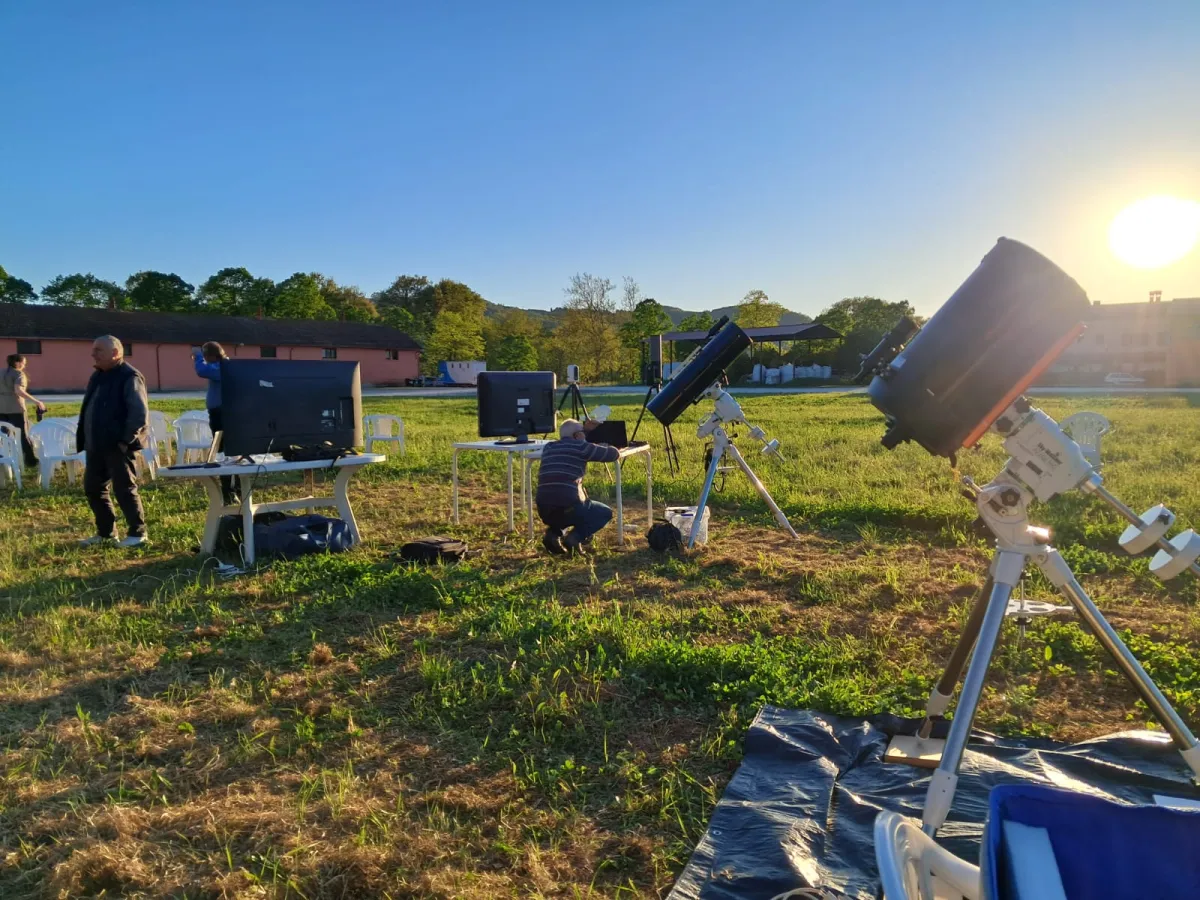 Gubbio Sotto le Stelle, successo per il primo Star Party: oltre cento ospiti sotto il cielo
