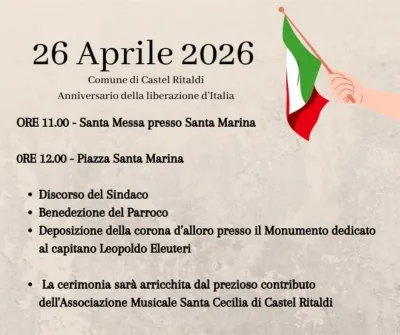 Castel Ritaldi celebra la Liberazione il 26 aprile, scontro tra opposizione e amministrazione sul significato della Liberazione