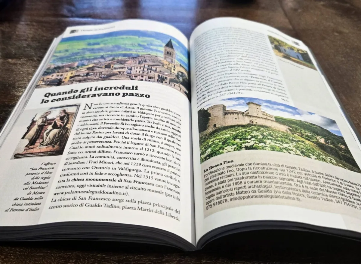  Gualdo Tadino ospita la Guida di Repubblica su San Francesco: viaggio nei luoghi del Santo