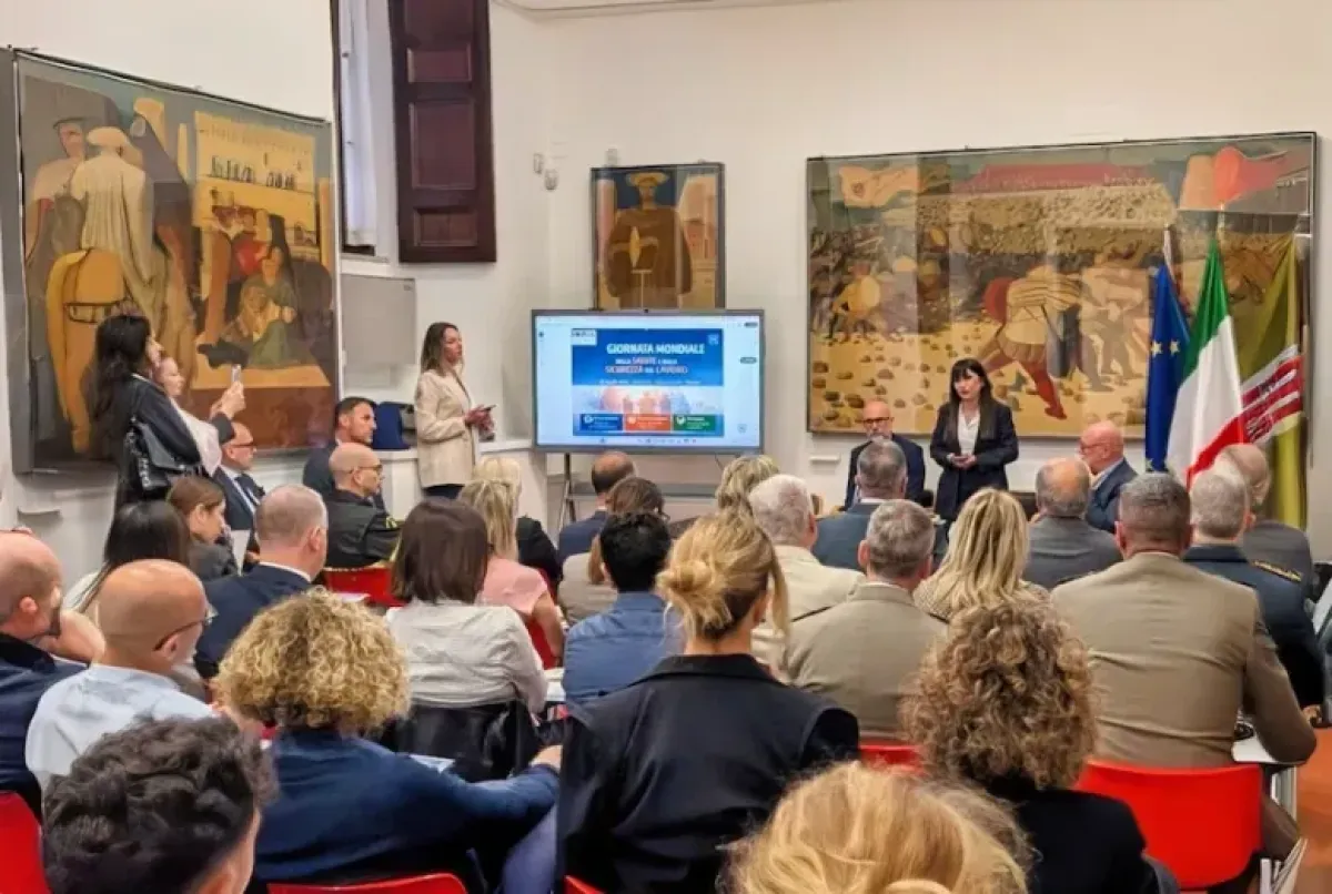 Lavoro e prevenzione, siglato il protocollo Inail-Usr Umbria: obiettivo diffondere la sicurezza tra studenti e docenti