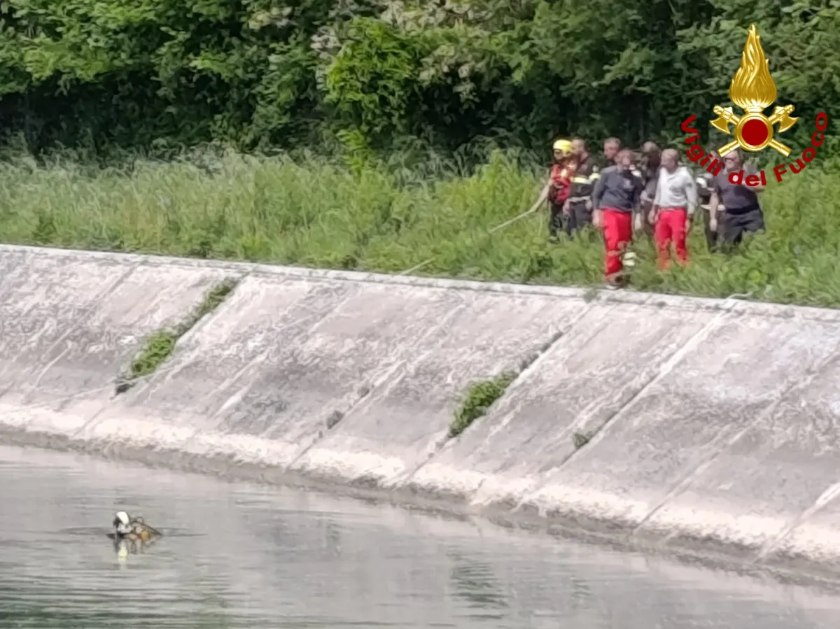 Terni, continuano senza sosta le ricerche dell'uomo scomparso vicino al canale di Recentino